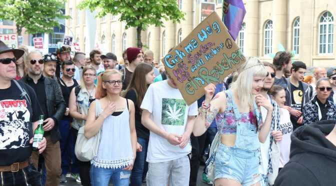 GMM Cannabis Demo Dortmund - zieht diese Lobby für Hanf?