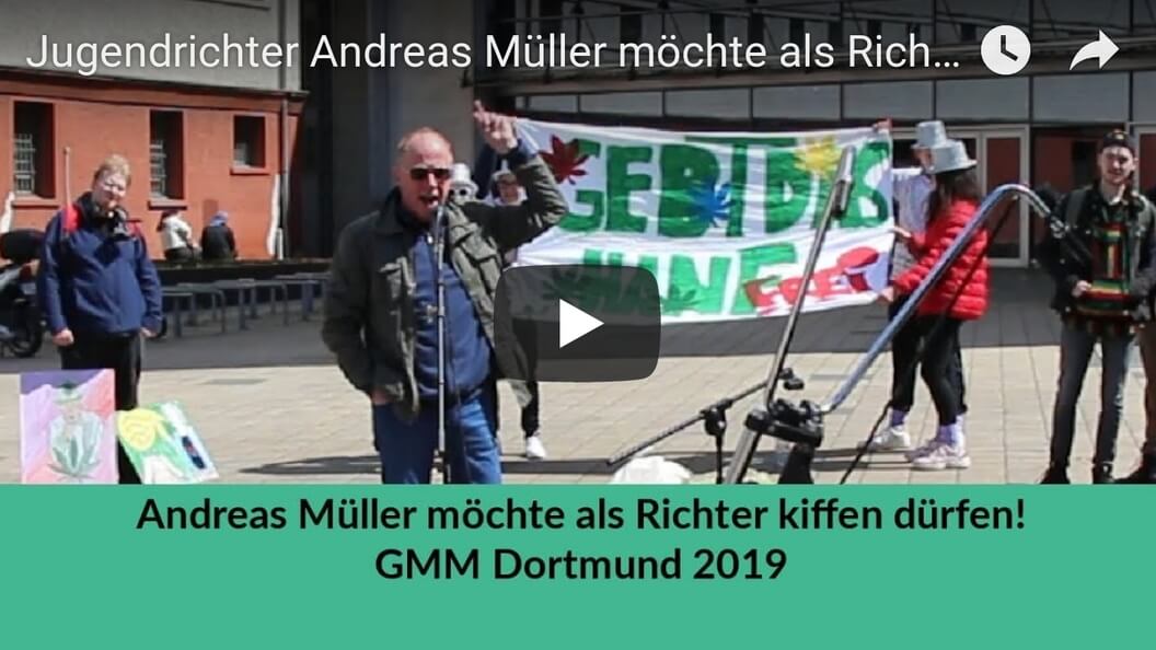 Andreas Müller möchte als Richter kiffen dürfen!