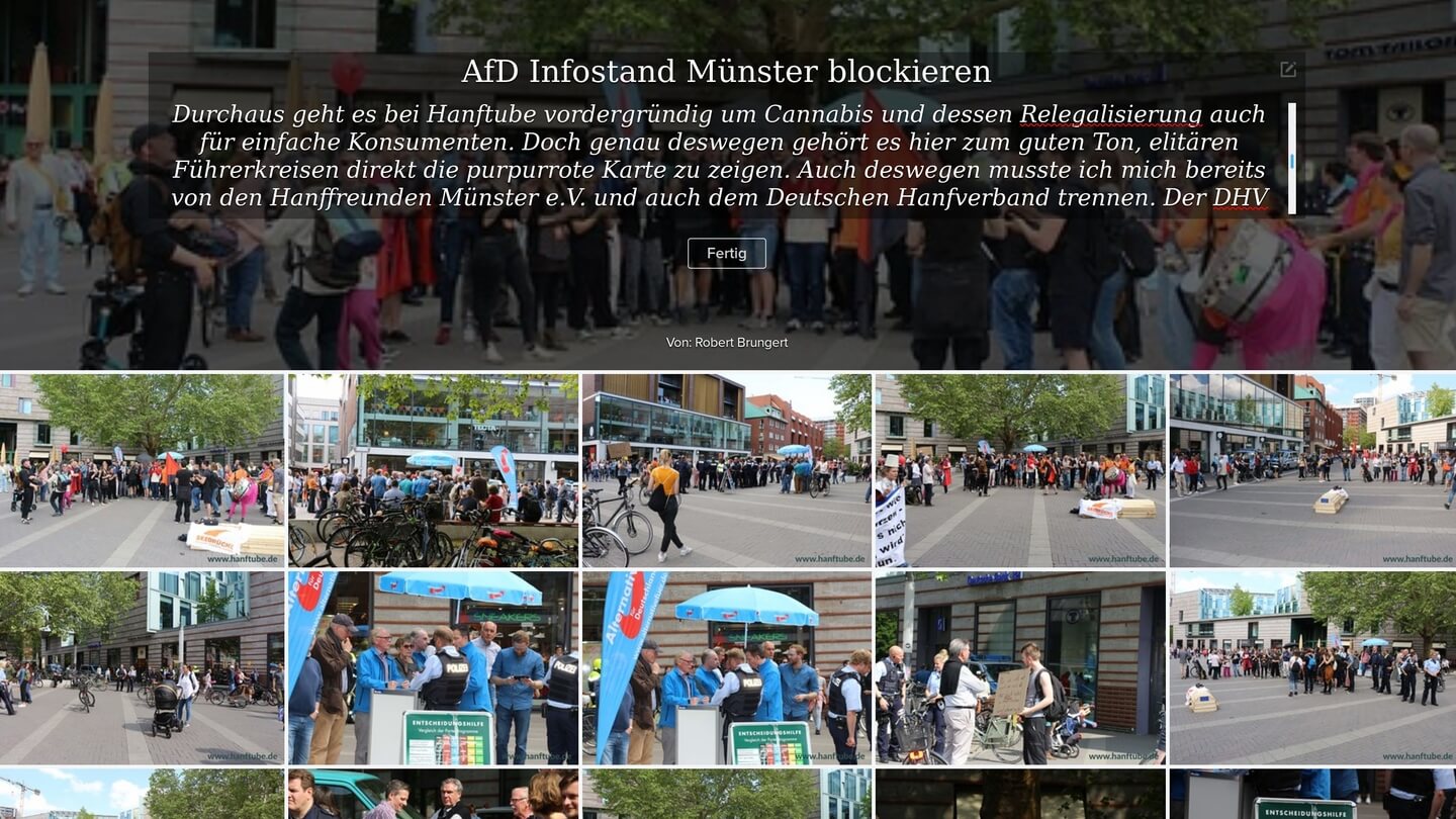 AfD blockieren oder an anderen Stellen – wer sich nicht wehrt, hat bereits verloren!
